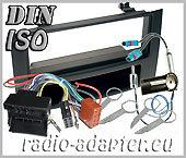 VW T5 Multivan Radioblende Radioadapter ISO Autoradio Einbauset