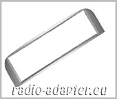 Alfa GT ab 2005 Radioblende Autoradio Einbaurahmen silber 
