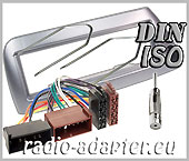 Ford KA Radioblende silber Radioadapter Autoradio Einbauset ab 1997