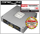 Brax Matrix X4 4 Kanal Endstufe Farbe Edelstahl Top Qualität
